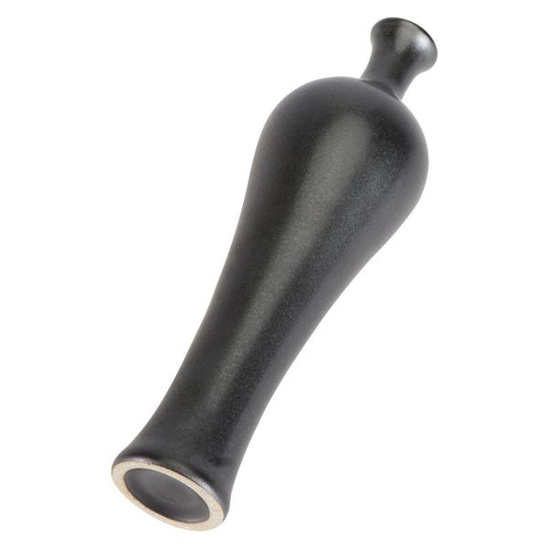 

vases 1pc room upholstery vase pottery craft ornament (black)