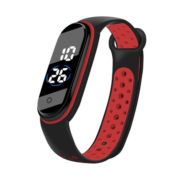 

wristwatches fashion bracelet watch women watches gift for lover sport electronic wristwatch led digital female clock, Slivery;brown