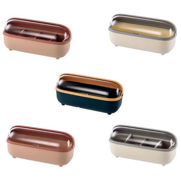 

storage bottles & jars chopsticks box spice jar salt and pepper shakers container transparent seasoning rack kitchen tools