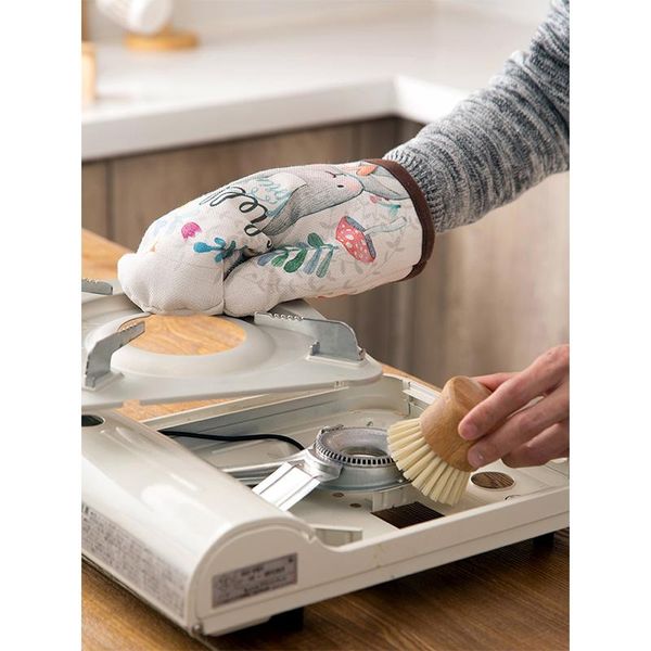 

disposable gloves itax-9926 special heat-resistant hand for thickened oven. kitchen household microwave oven baking