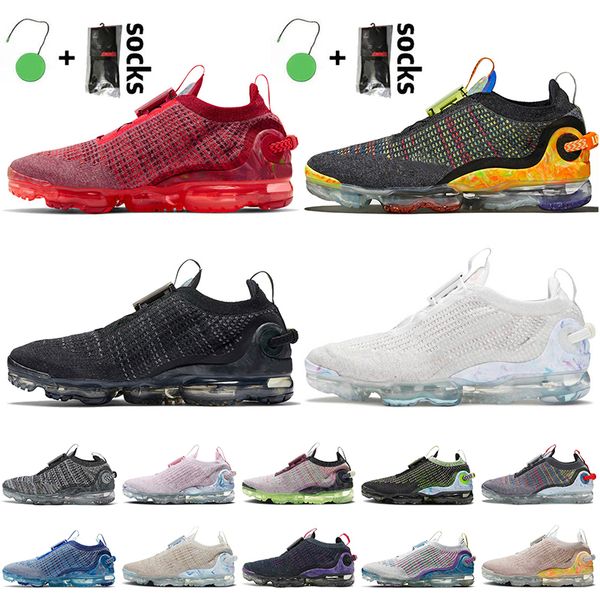 

women mens plus fly knit 2021 running shoes team red laser orange dark grey summit white oreo stone blue trainers sneakers