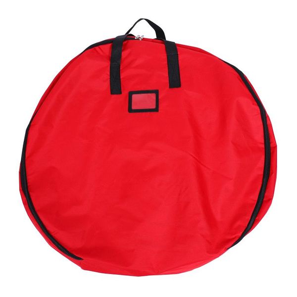 

storage bags 1pc xmas bag festival wreath round oxford cloth gift
