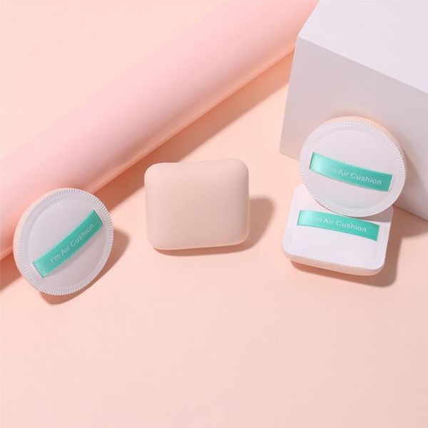 

sponges, applicators & cotton 2 pcs professional round shape facial face body powder foundation puff portable soft cosmetic makeup sponge lo