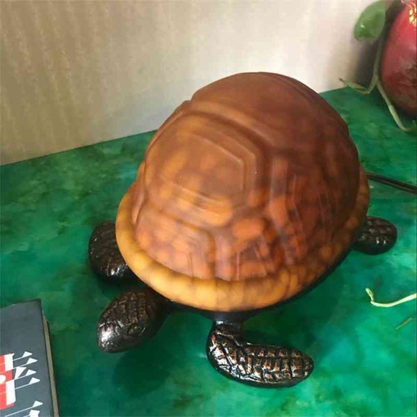 

small night gift turtle decoration creative desk lamp