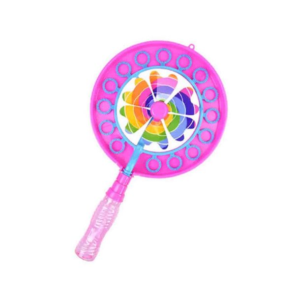 

Childrens windmill bubble ring machine childrens outdoor activity toys