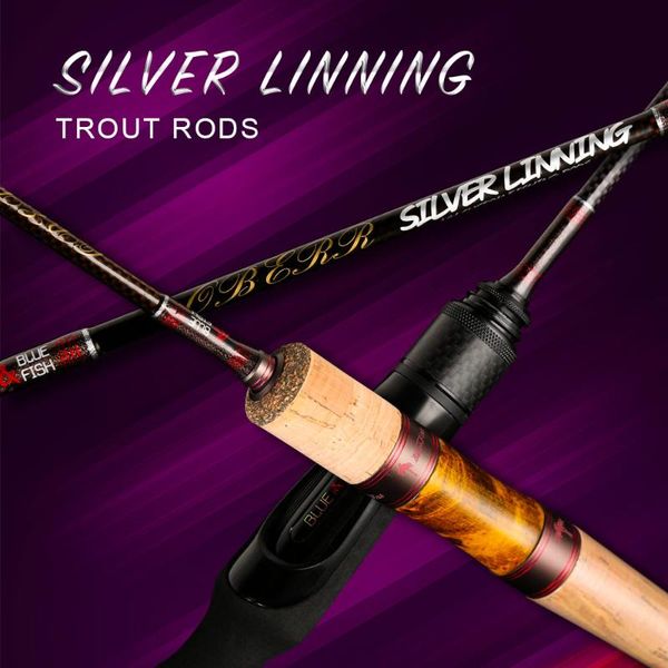 

power action trout rod 40t high carbon 1.8m/1.98m hollow tip wooden handle ultra light spinning lure fishing china boat rods