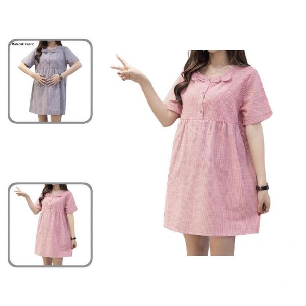

maternity dresses solid color charming women clothes dress bowknot universal for home, White