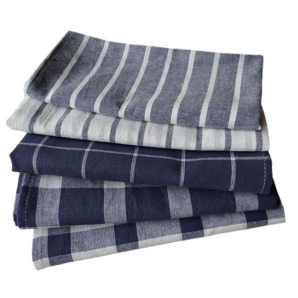 

mats & pads 5pcs cotton table napkins cloth tea towel absorbent dish scouring pad kitchen towels cleaning handkerchief party din