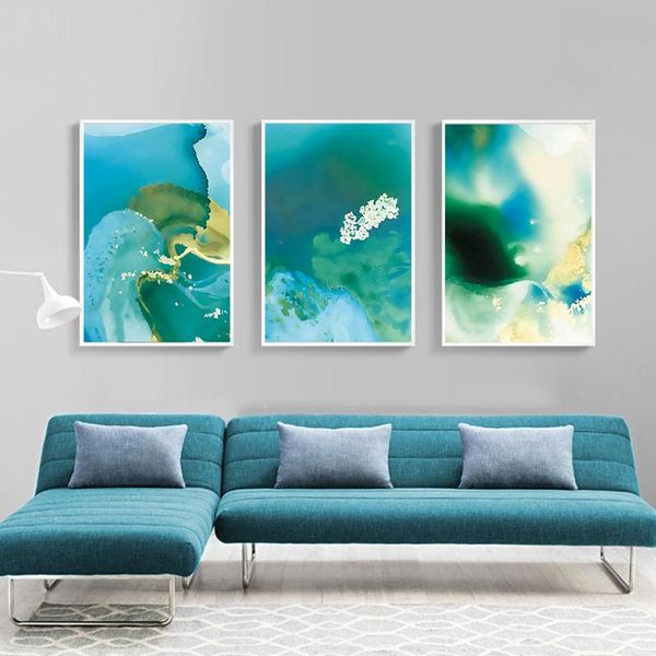 

nordic minimalist poster home decoration living room abstract river dining sofa wall frameless printing canvas painting paintings