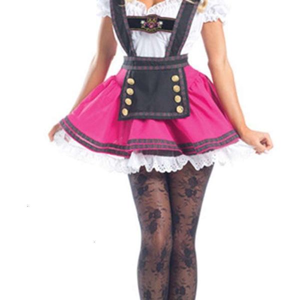 

maids' dresses and casual german festival beer girls' costumes, Black;gray