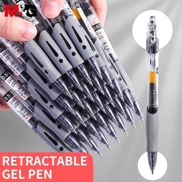 

gel pens m&g quality creative lovely pen gp1008 0.5mm black red blue ink writing smooth neutral office school stationery