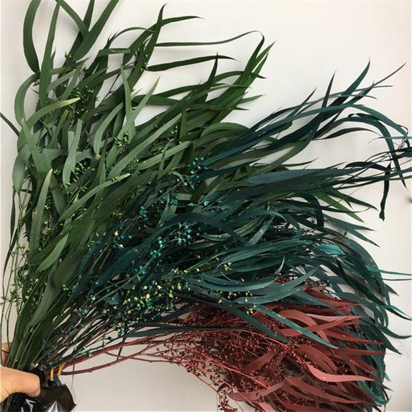 

natural dried bouquet millet fruit eucalyptus for wedding home decoration diy arrangement living room decor decorative flowers & wreaths