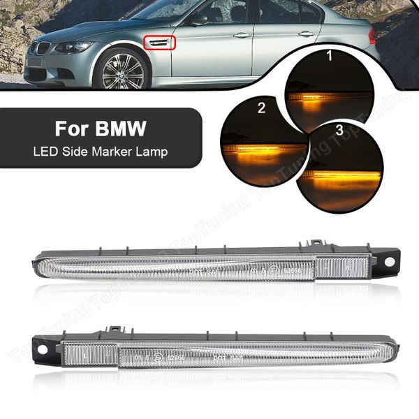 

emergency lights 2x for 3 series m3 e90 e92 e93 2007 2008 2009 2010 2011 2012 2013 led dynamic side marker turn signal light indicator l