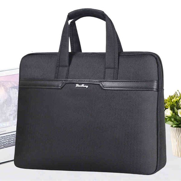 

briefcase handbag business leisure computer large capacity waterproof thickened canvas document office information
