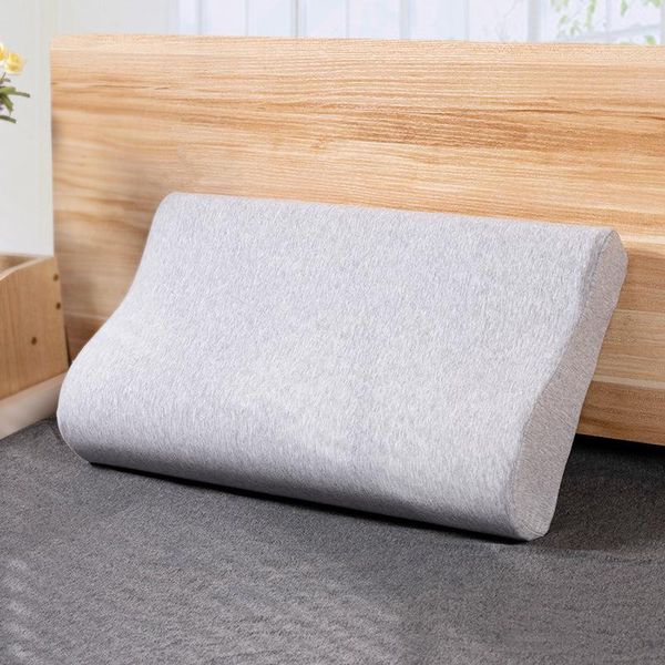 

pillow memory foam cervical high and low wave neck protection helps sleeping students healthy backrest cushions