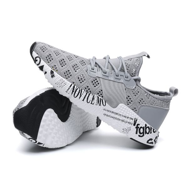

fashion white black grey women men trainers running shoes size 39-44 summer breathable jogging sports sneakers cod: lx34-g07