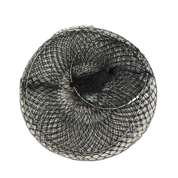 

fishing accessories 1 pcs 3 layers net cage folding fish tackle collapsible crayfish crab trap shrimp portable