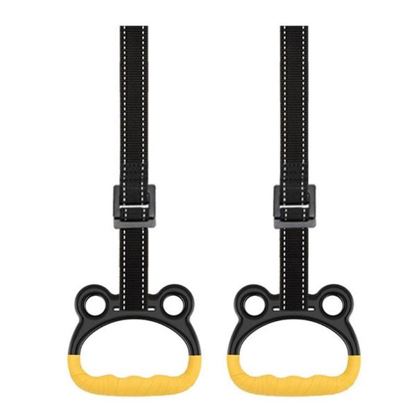 

accessories gymnastics rings with adjustable straps for child full body strength training pull ups children's equipment