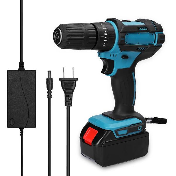 

professiona electric drills 21v cordless drill high-power battery wireless rechargeable hand brushless motor diy tools