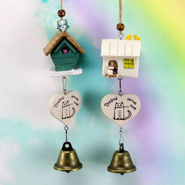 

decorative objects & figurines nordic style creative house wind chimes ornaments living room balcony garden pendants home decorations birthd