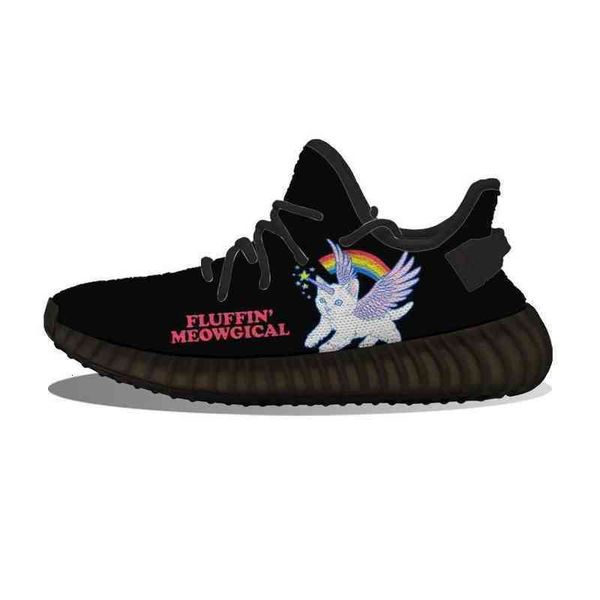 

custom shoes meowgical diy customizedffin cat unicorn running shoes mh printed mens trainers outdoor sports sneakers