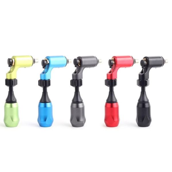 

tattoo guns kits aluminum alloy lightweight motor stylish l-shape low noise machine permanent makeup for body eyebrow