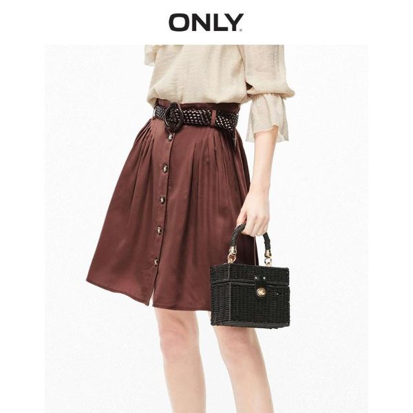 

skirts only women's high-rise a-line skirt | 119216507, Black