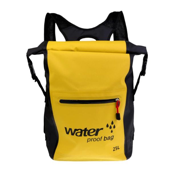 

rafts/inflatable boats durable 25l waterproof dry backpack rucksack kayak canoe boat surfing bag for fishing flatable sailing accessories