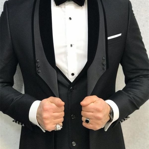 

men's suits & blazers more recent black design men's suits 3.p. matching suit of groom's attire thin blazer fitting jacket 1z, White;black