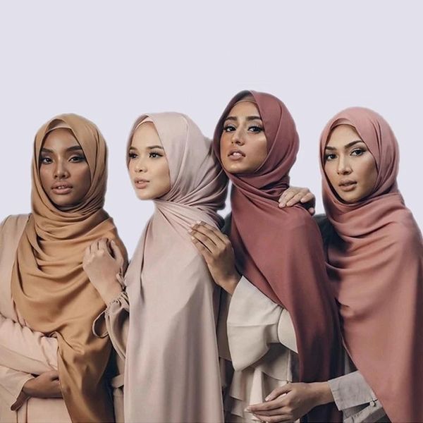 

scarves 2021 women's elegant modest muslim islamic bubble chiffon scarf ramadan soft lightweight hijab stores bandana headscarf, Blue;gray