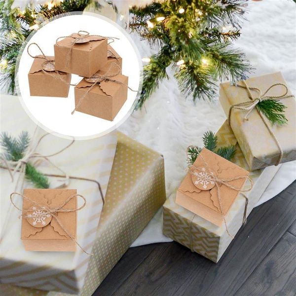 

gift wrap 1set christmas packing box creative candy holding party favor holder