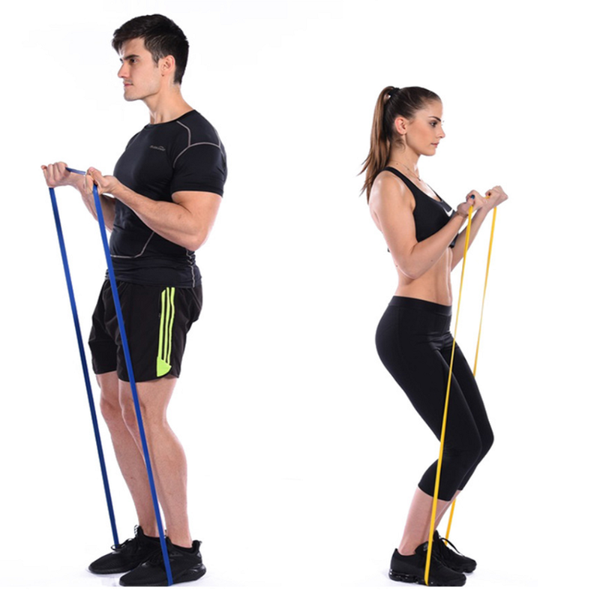 

resistance bands home fitness 208cm yoga elastic rubber strength exercise sports equipment