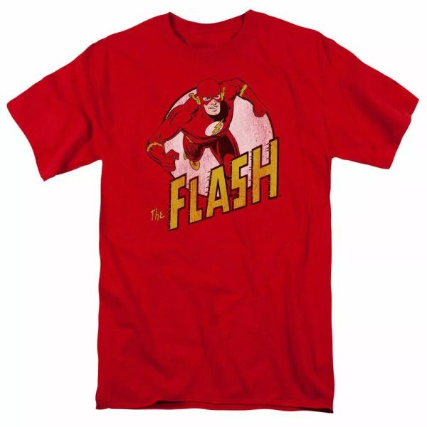 

the flash the flash t shirt mens licensed dc comics tee red, White;black