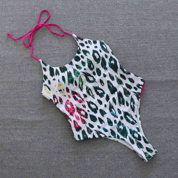 

print swimsuit new swimwear women bodysuit push up monokini brazilian bathing suits beach wear swimming suitin