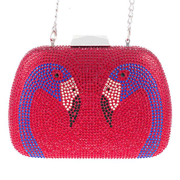 

fashion evening bag dinner with diamond hand women's korean chain
