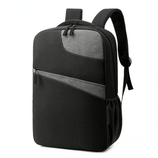 

backpack business men usb charging design travel patchwork nylon bag laptop