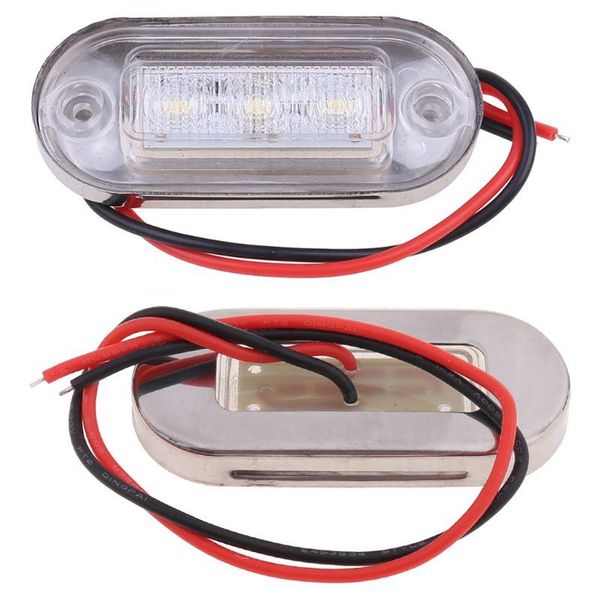 

parts 4x3 led 12v boat stair deck side marker light courtesy lights indicator turn signal lighting marine accessory taillights