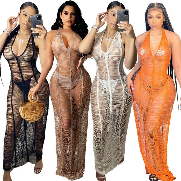 

style beach deep v-neck lace up tight, White;black