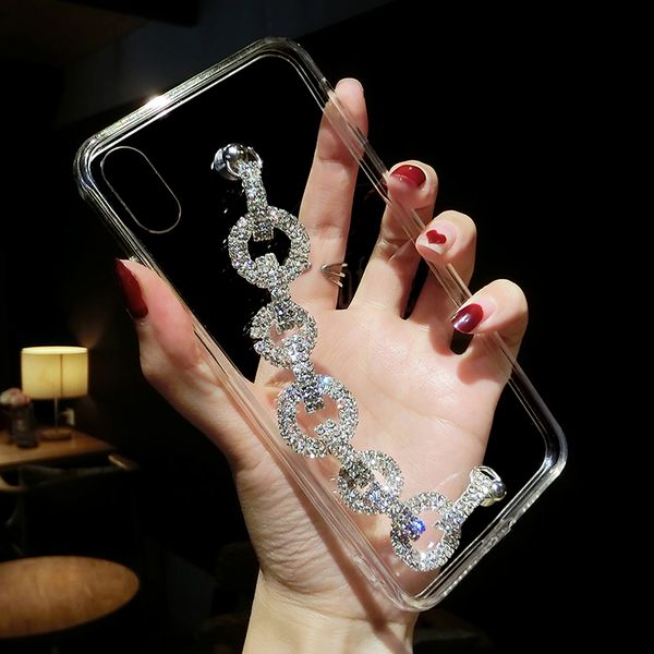 

bling rhinestone diamond bracelet chain case for samsung galaxy s21 s20 ultra note 20ultra 10 plus s20fe s10 s9plus s10e 5g a71 a42 a50 a70