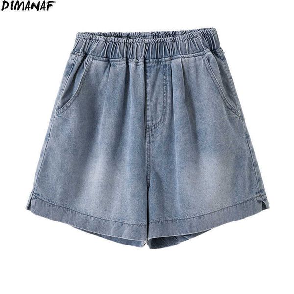 

summer plus size women short pant high waist slacks pants denim lady oversize pocket fashion elegant female jeans 210531, White;black