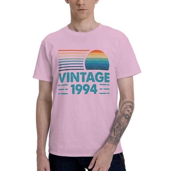 

men's t-shirts viking vintage made in 1994 t-shirt fashion t shirt short sleeve cotton 27th birthday tshirt cool tees, White;black