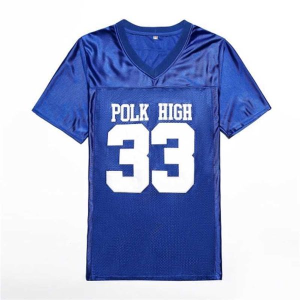 

permian hs 45 booby miles shirt men's football training match kit, Gray