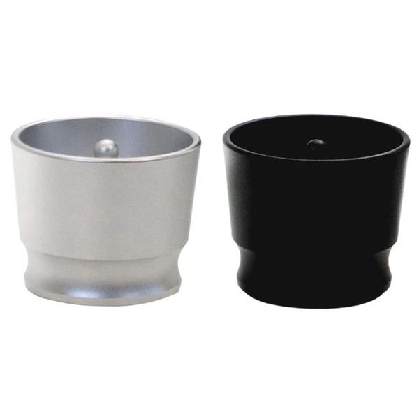 

coffee filters t8na stainles steel powder receive cup machine receiver with lid