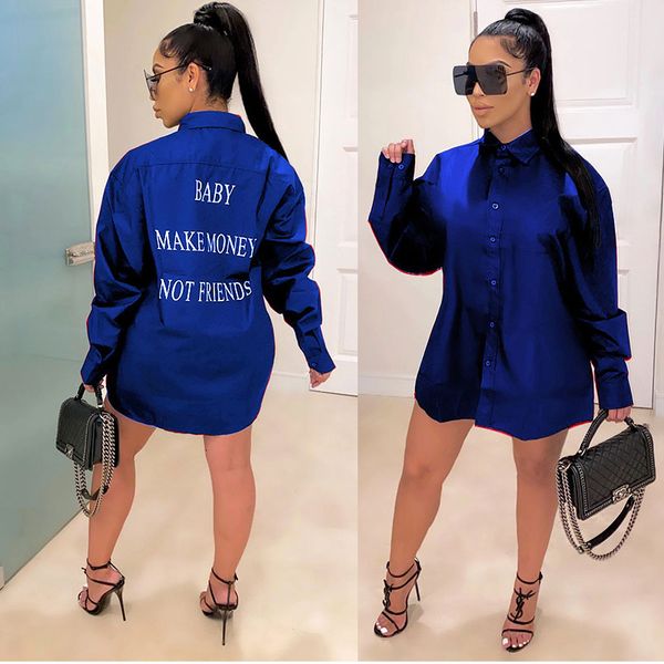 

jumpsuits,rompers beautiful trend big size 2021 autumn and winter women's long sleeve loose stand collar solid color shirt