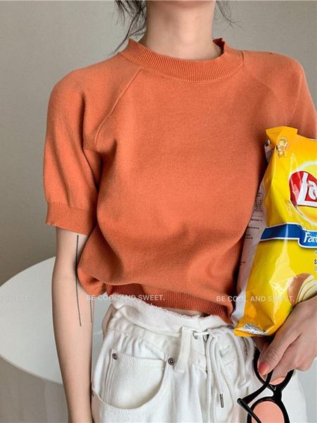 

women's polos women spring autumn knitted shirts ladies shirt half sleeve solid camisa casual, White