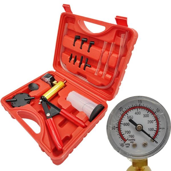 

professional hand tool sets car tools multifunctional held brake bleeder tester set vacuum pump automotive self kit screw adapter