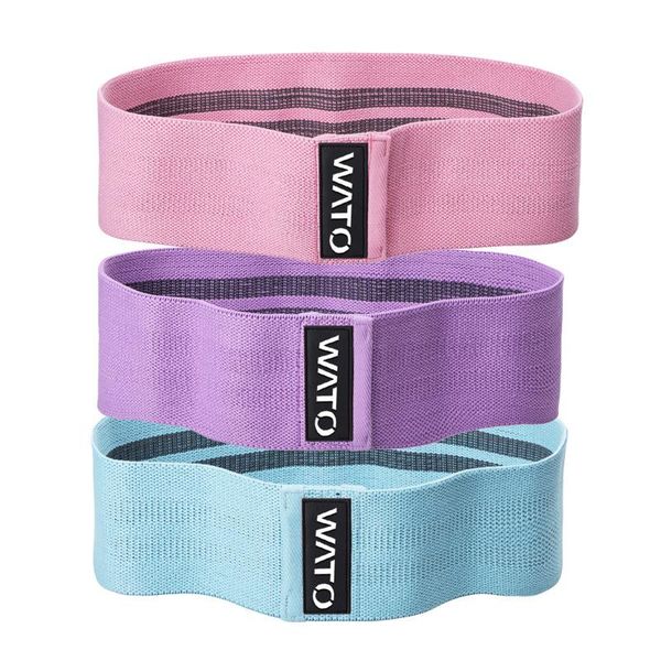

resistance bands hip fitness band cotton yoga starp wide exercise legs elastic loop circle squats anti-slip training belt
