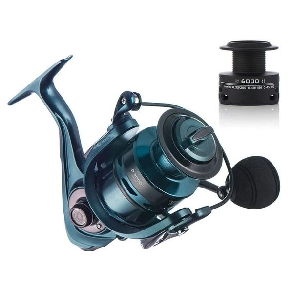 

double spool fishing reel 5.5:1 4.7:1 gear ratio speed spinning carp reels casting baitcasting