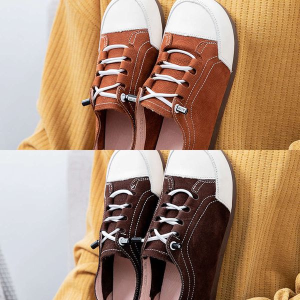 

casual shoes shanghai jiecusen women's leather shoes with deep mouth and comfortable color matching feet autumn single soft soled r26z, Black