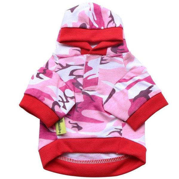 

dog apparel pet supplies clothes cat costume fall and winter cotton camouflage hooded sweater warm comfortable